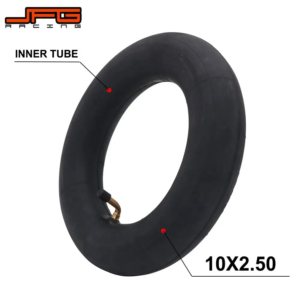Мотоцикл 10x2,5 10*2,5 дюймов внутренняя внешняя шина шины трубка для Электрический газовый скутер инфляционное колесо пневматическая инвалидная коляска E-bike