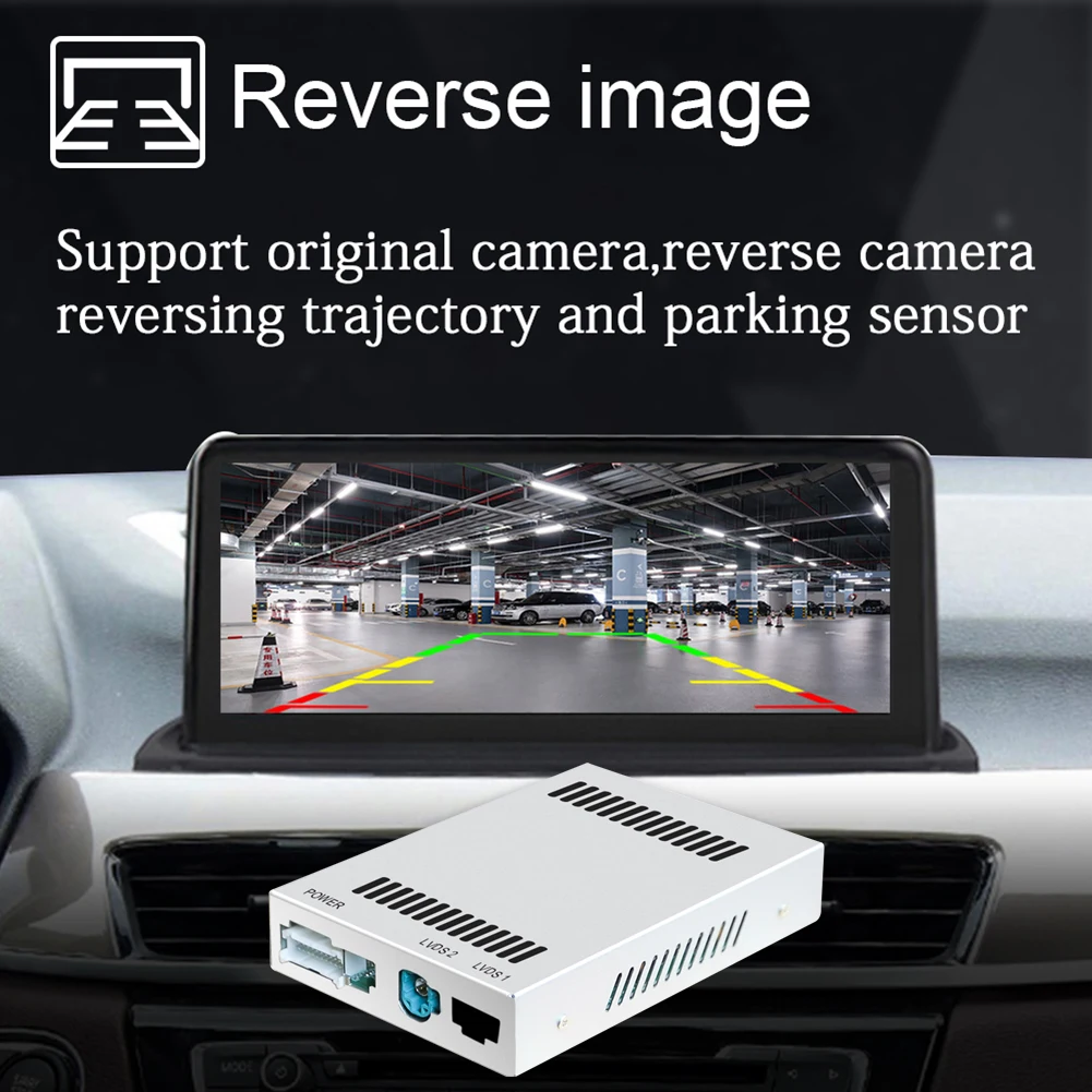 

RCA USB Outdoor Video Interface Module with Parts Personal Car Accessories for BMW CIC iDrive w/ OEM Touch Screen 10-12