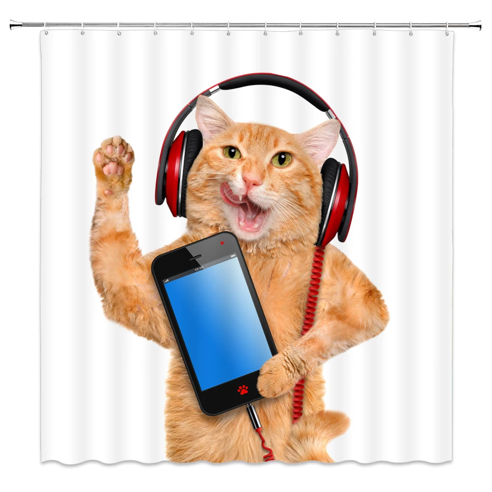 Забавная душевая занавеска s Bath домашний декор на День святого Валентина