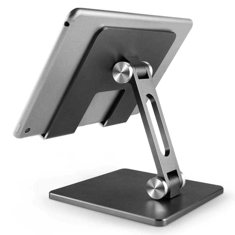 

Aluminum Tablet Stand Desk Foldable Holder Dock For iPad Pro 12.9 11 10.2 9.7 Air 4 Air4 Mini Kindle Samsung Support Accessories