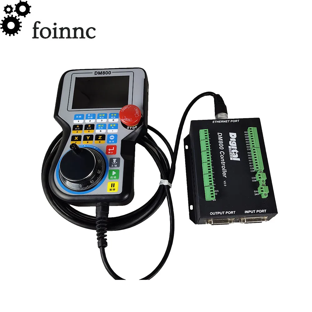 DM800 CNC ручка управления ler система движением 3/4/5 осей 3 8 дюймовые экраны и Кнопка
