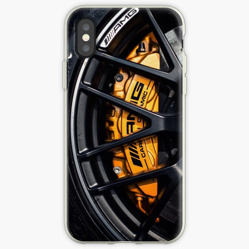 Прозрачный чехол AMG wheel Transformers для Apple iphone X XSMAX XR чехол для iphone 6 6s 5 5S 7plus 8plus iphone 7 8 чехол