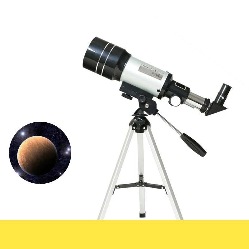 Оптический инструмент одноцилиндровый высокомощный астрономический телескоп