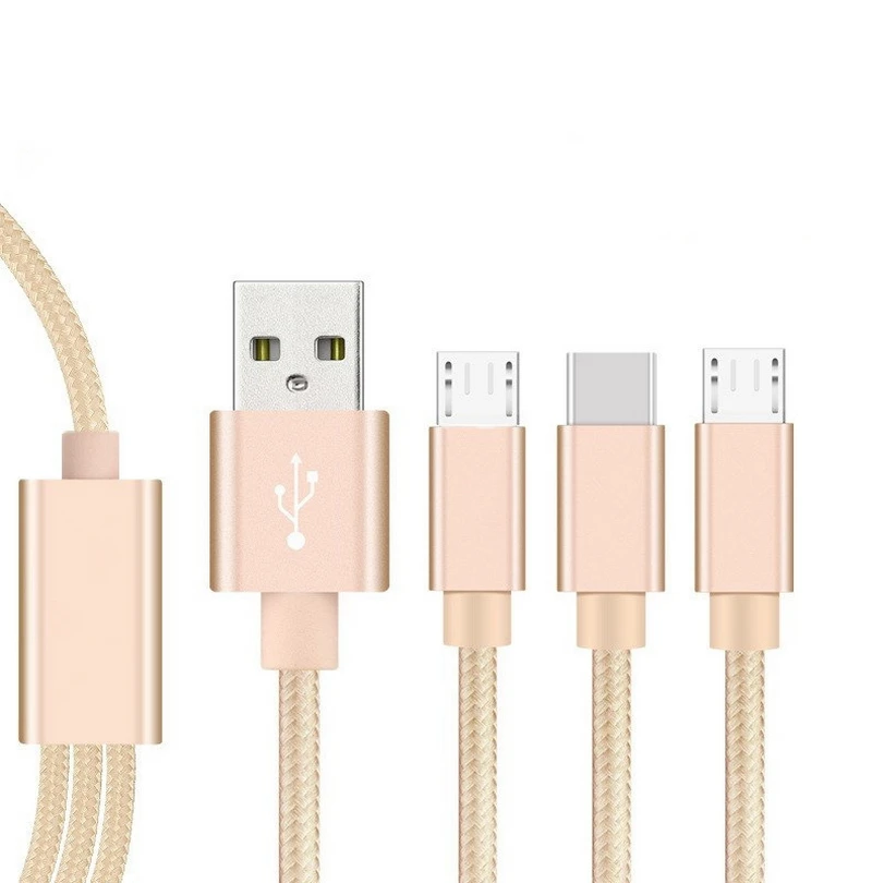 USB Charger Cable for iPhone X 8 7 6 5 Micro Type C Samsung Galaxy S9 S8 Fast Charging Cord | Мобильные телефоны и