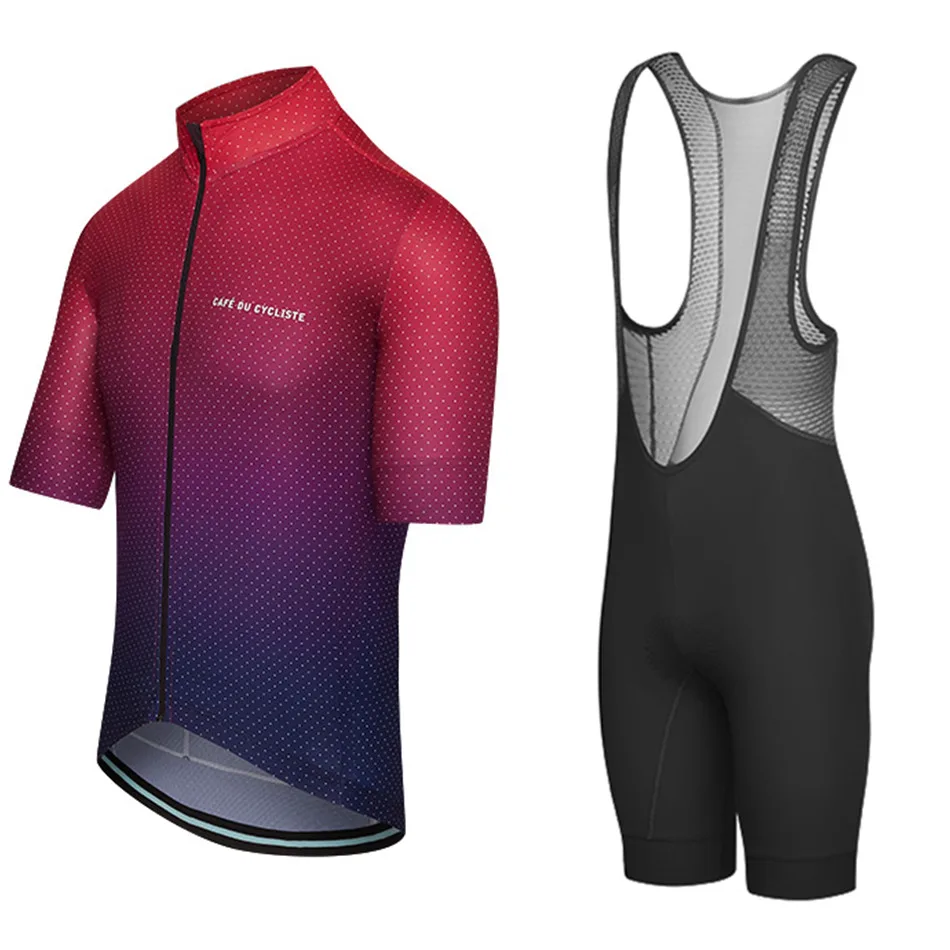 CAFE DU велосипедистов Велосипеды Джерси Набор для мужчин летняя детская одежда с