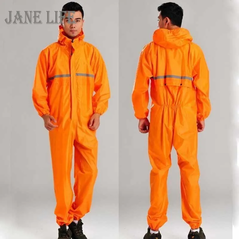 

Motorcycle Raincoat Motorbike Conjoined Rain coat Motocross Overalls Men Women Fission Rain Suits Clothing