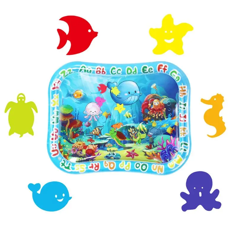 

Cute Cartoon Baby Water Play Mat Inflatable Infant Cushion Pad for Toddler Kids 03KD