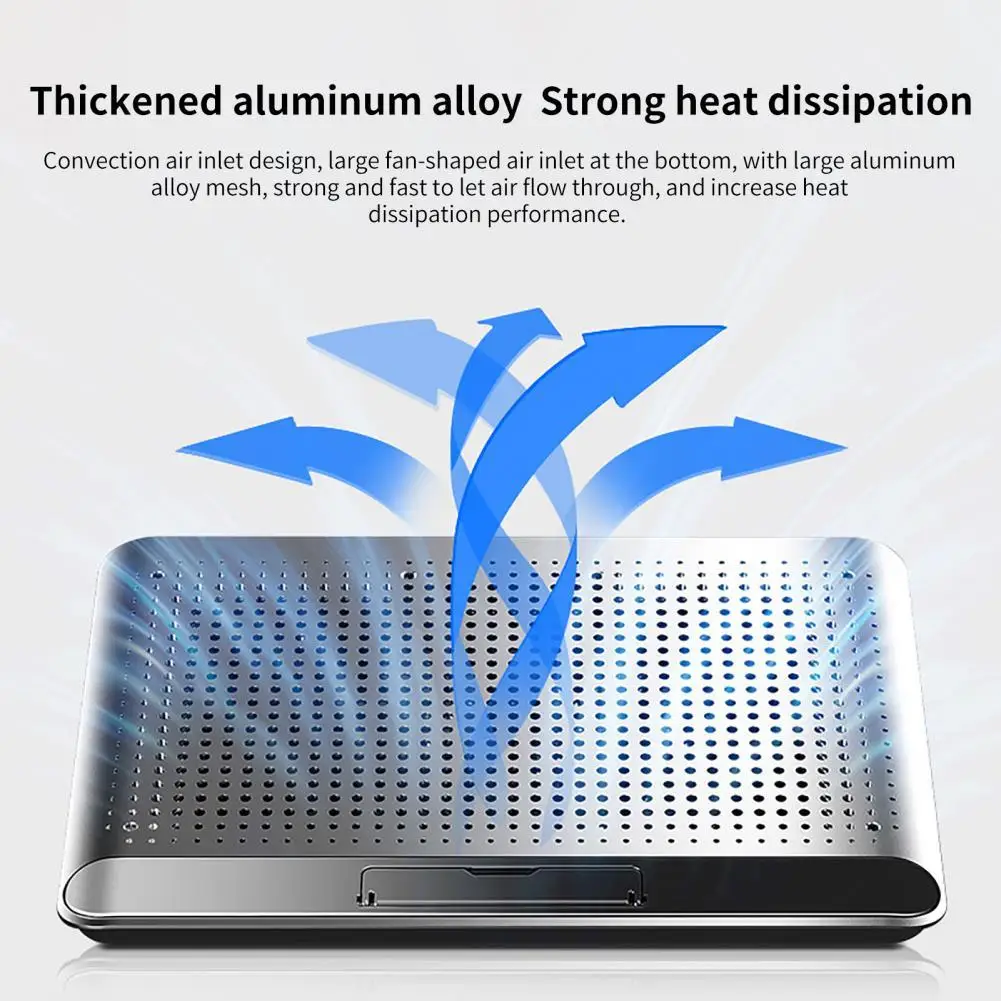 

Notebook Radiator Air cooler StandSemiconductor refrigeration Computer Fan Base mute Suitable for 12-18 inche cooling pad