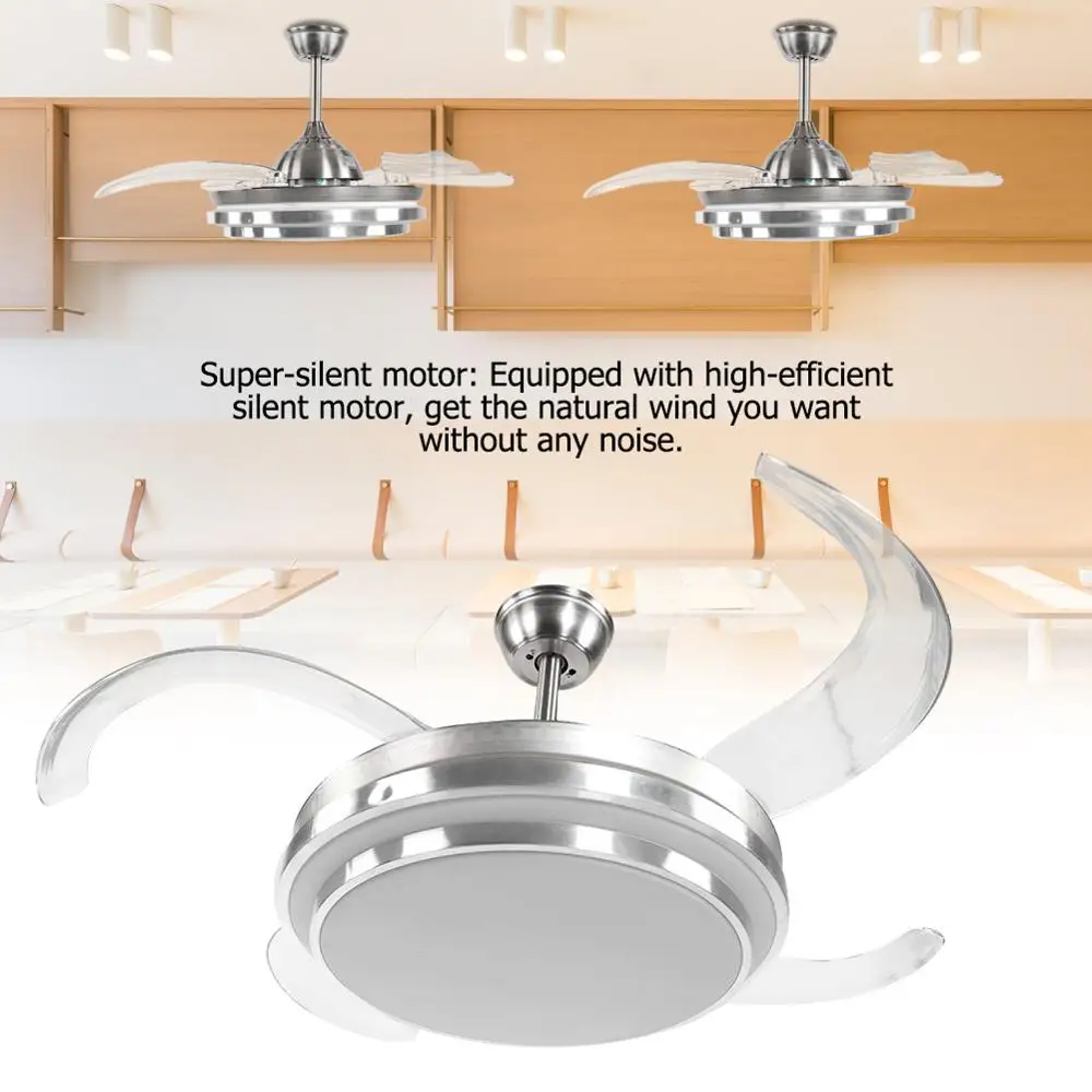 Современный потолочный вентилятор с пультом дистанционного управления 42 дюйма