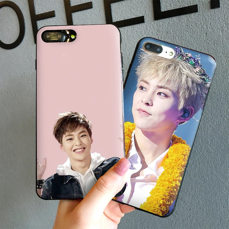 Мягкий силиконовый чехол для телефона iPhone XR TPU 5 5SE 6 6S 7 Plus 8Plus XS X Xr Max 9 Coque EXO xiumin |