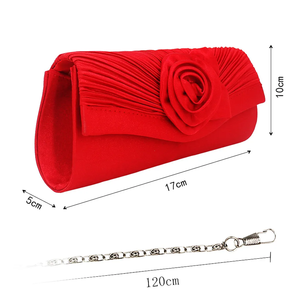 Цветная Цветочная цепочка клатч конверт вечерняя сумка женская Minaudiere Сумочка 2019