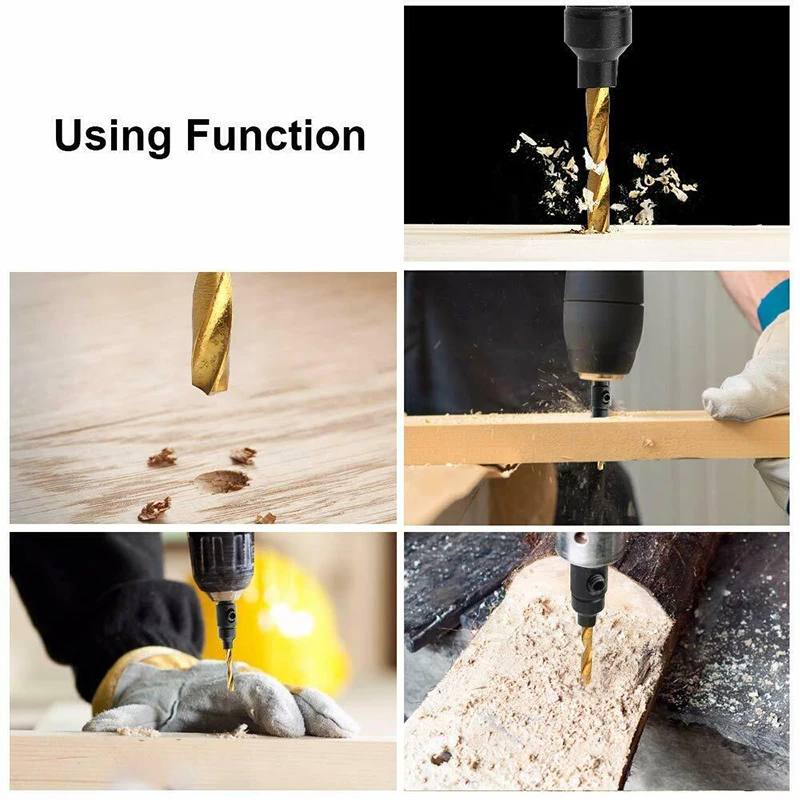 5 шт. флейт столярные сверла набор 1/4 &quotшестигранный хвостовик HSS I88|Сверла| |