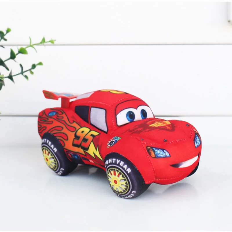 Новинка Disney 17 35 см Pixar тачки Молния Маккуин плюшевая игрушка кукла для девочки