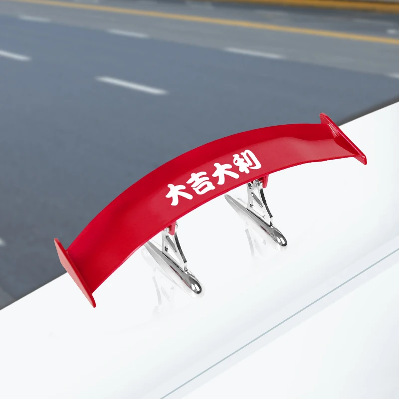 

Modified Decoration Styling Part Accessories Rear Aileron Voiture Tuning Trasero Roof Car Aleron Universal Spoiler Wing