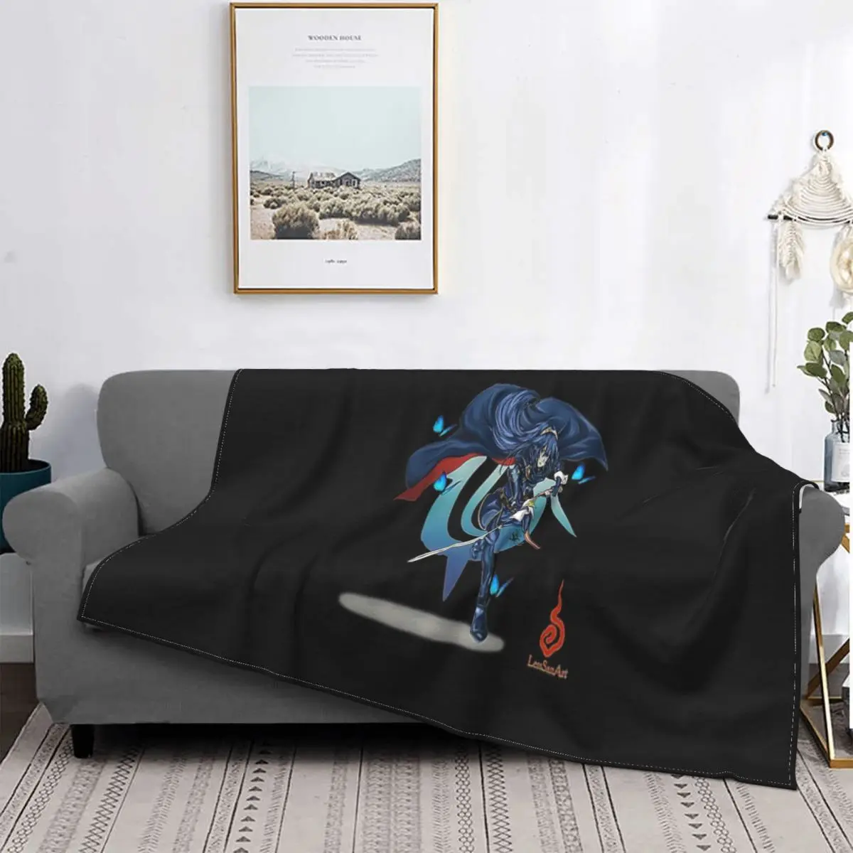 

Manta con emblema de fuego, a cuadros colcha para cama, sofá, a cuadros