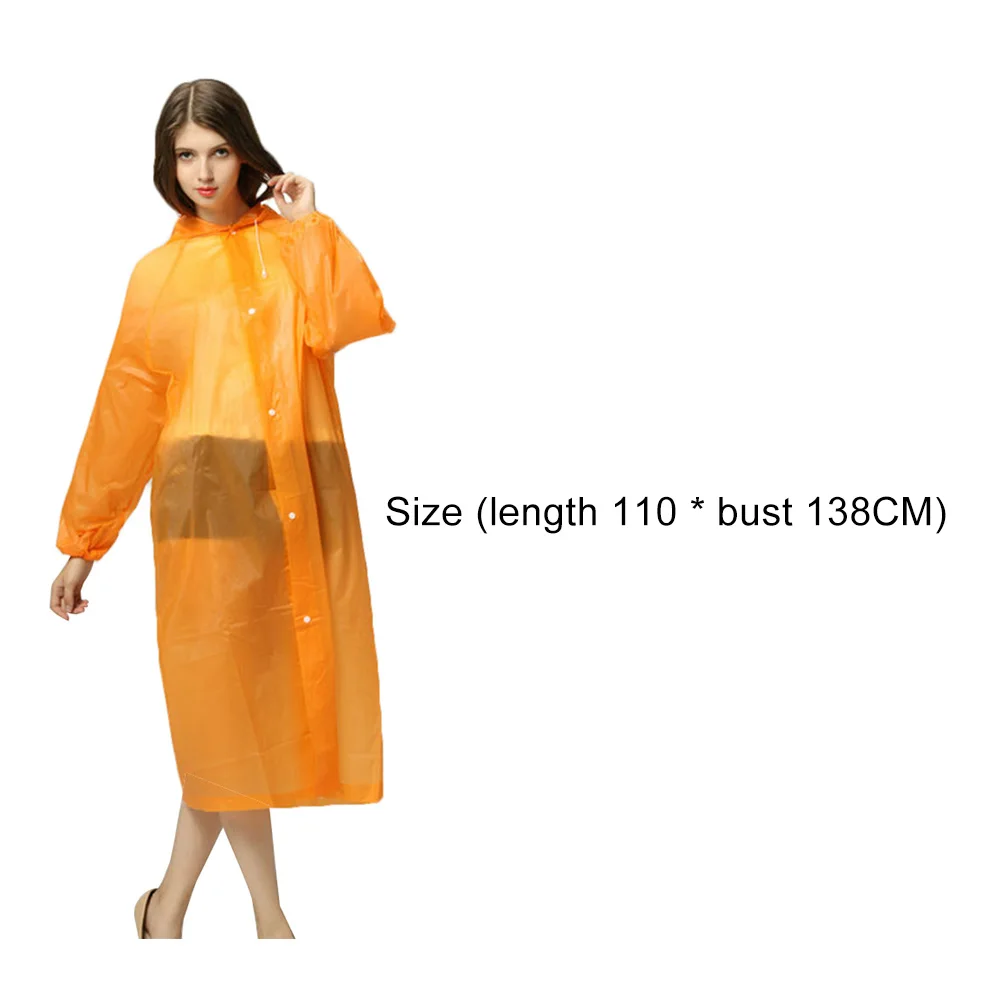 

light material Portable Unisex Hooded Raincoat Outdoor Camping Hiking Waterproof Poncho hot sale