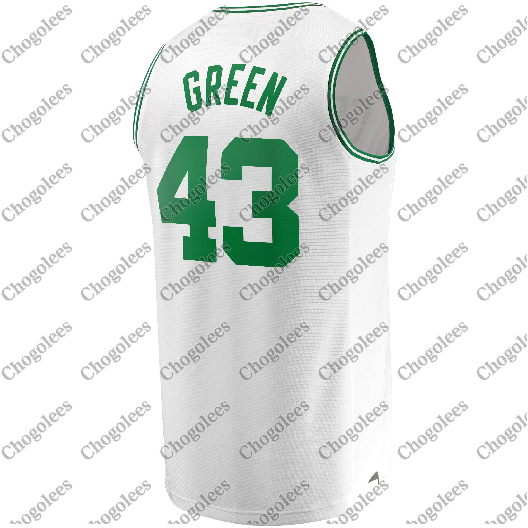 

Men Basketball Jersey Javonte Green Boston Branded Fast Break Player Jersey Association Edition White