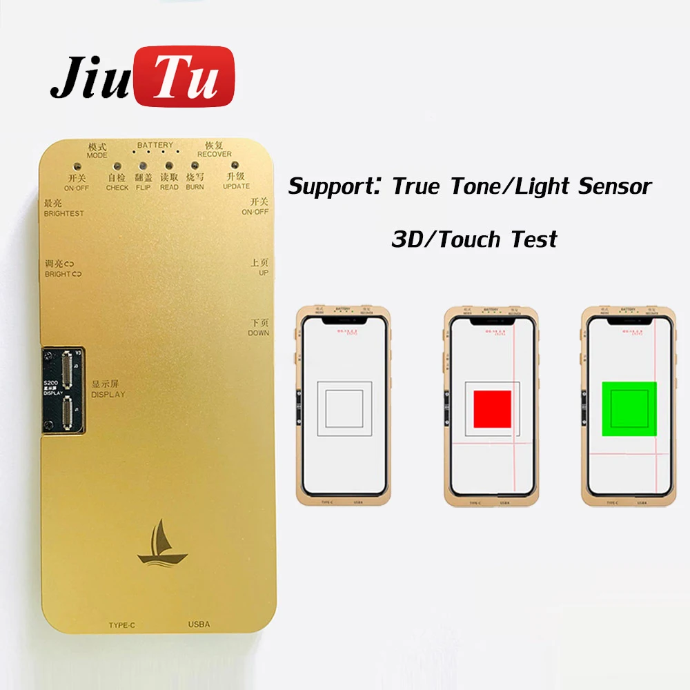 ЖК-цифровой тестер 7 в 1 Универсальный для iPhone X XS XR Max 11 11Pro бетонный завод ЖК-экран