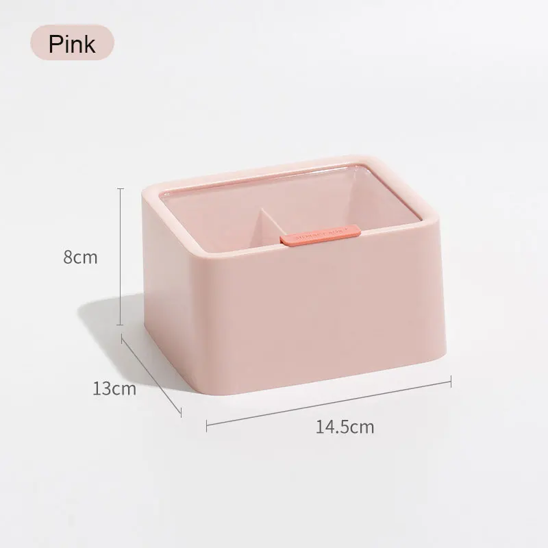 Органайзер для хранения ватных тампонов милый двухслойный портативный