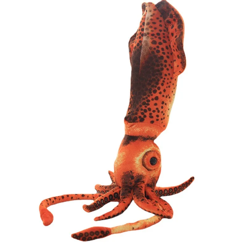 

60cm Simulation Red Squid Octopus Plush Toys Dolls Stuffed Pilliow Children Adult Baby Gifts Room Home Decor