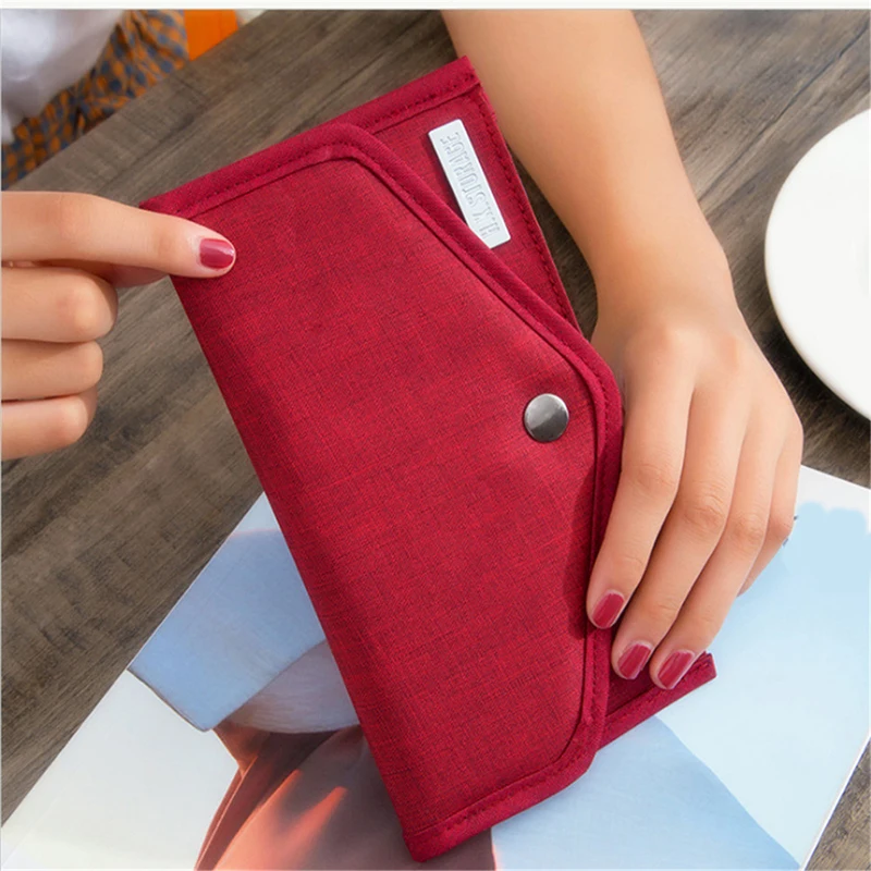 

New Passport Travel Wallet Passport Holder Multi-Function Credit Card Package ID Document Multi-Card Storage Pack Clutch