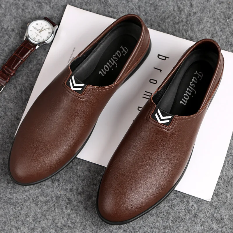 

2020 Autumn Comfort Outdoor Breathable Casual Flats Shoes Men Breathable Slip on Driving Loafers Men Shoes Boat Male