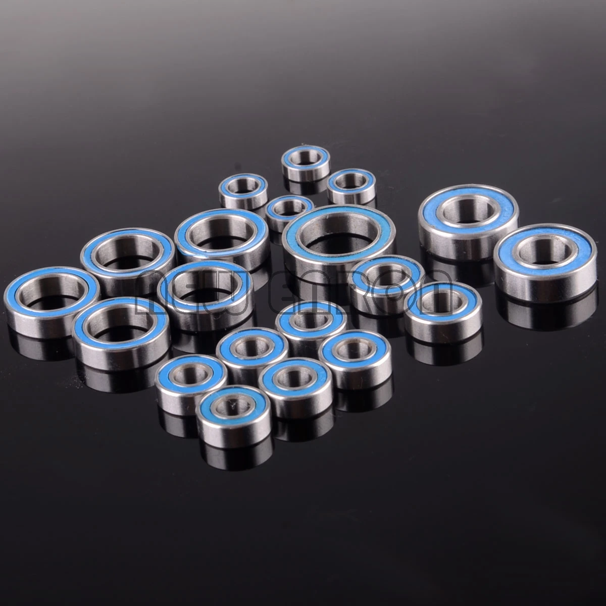 NEW ENRON 20PCS Ball Bearing KIT Blue Rubber Sealed Full Set For RC Car Traxxas Slash 4x4 2WD 52100 Chrome Steel | Игрушки и хобби