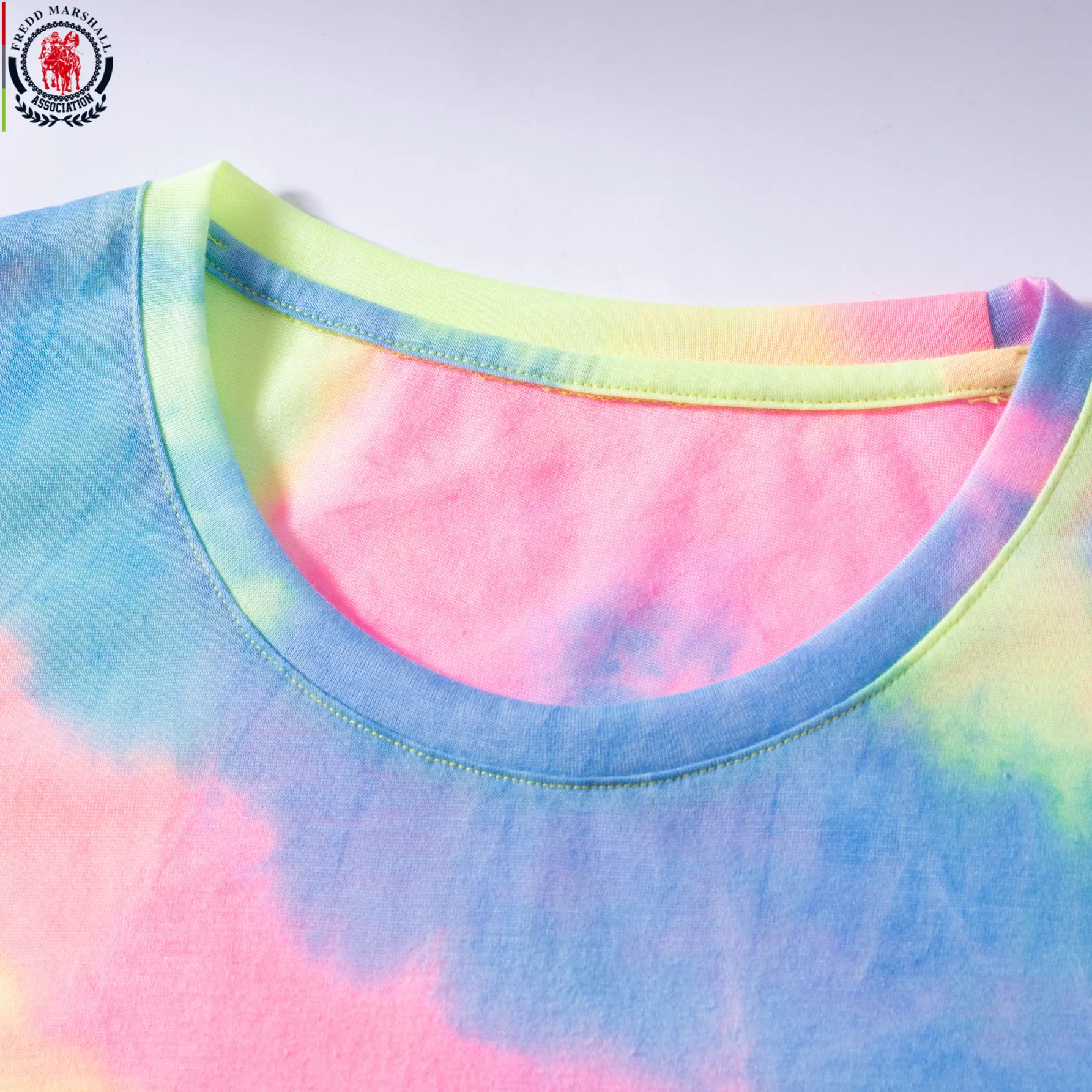 Футболка FREDD MARSHALL Мужская с забавным принтом Повседневная рубашка коротким