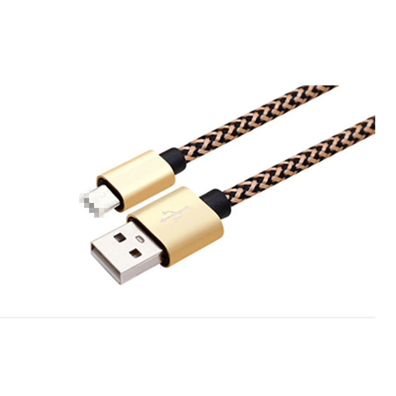 Micro USB кабель для Xiaomi Redmi Note 5 Pro 4 Реверсивный Micro USB кабель для передачи данных для Redmi samsung S7 мобильный телефон USB - Цвет: Gold for Micro USB