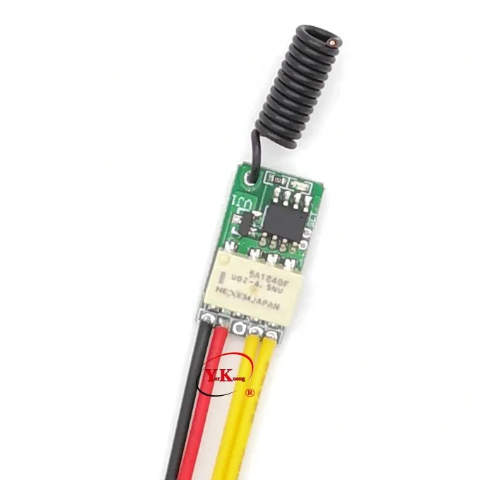 

YurKuong Мини радиочастотное реле с кнопкой 433 МГц