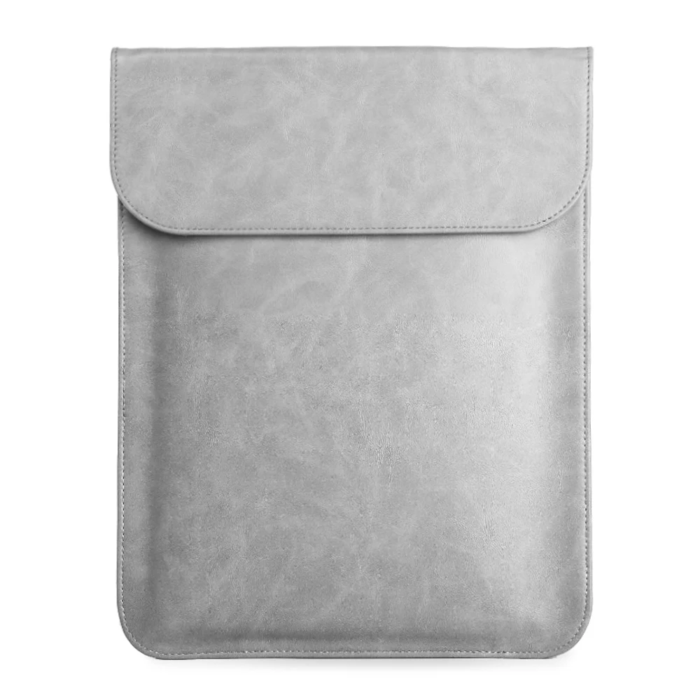 Сумка для ноутбука из искусственной кожи для Apple Macbook Air Pro 15 13,3 12 11,6 дюймов, универсальная сумка для ноутбука Xiaomi Air hp Dell