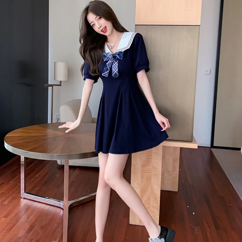 2022 Милая школьная форма в японском стиле для девочек с высокой талией jk одежда