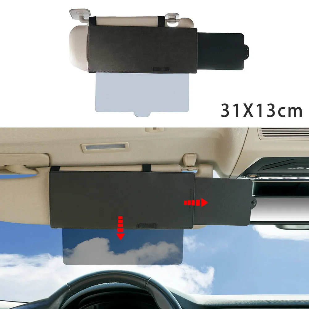 

Protection Sun Visor Extender Shade Shield Truck Adjustable Anti-Glare
