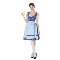 high quality adult female german oktoberfest costume traditional bavarian bar maid costume s 3xl