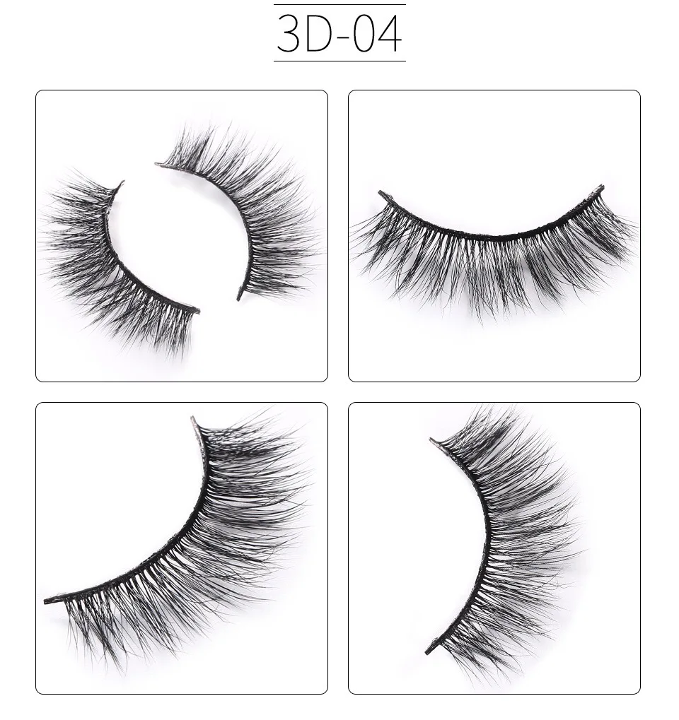 Clotobeauty натуральные накладные ресницы 3D норковые ресницы ручная работа длинные толстые объемные ресницы для наращивания макияжа Eyelashes-3D