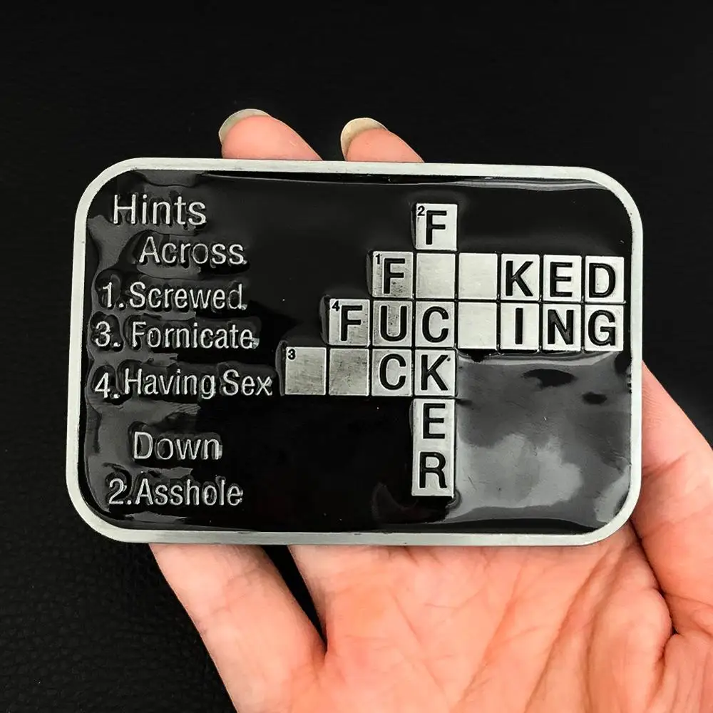 

Забавные сексуальные подсказки на заднем фоне, Искусственные женские джинсы в стиле панк, мужские ковбойские джинсы с пряжкой, бесплатная д...