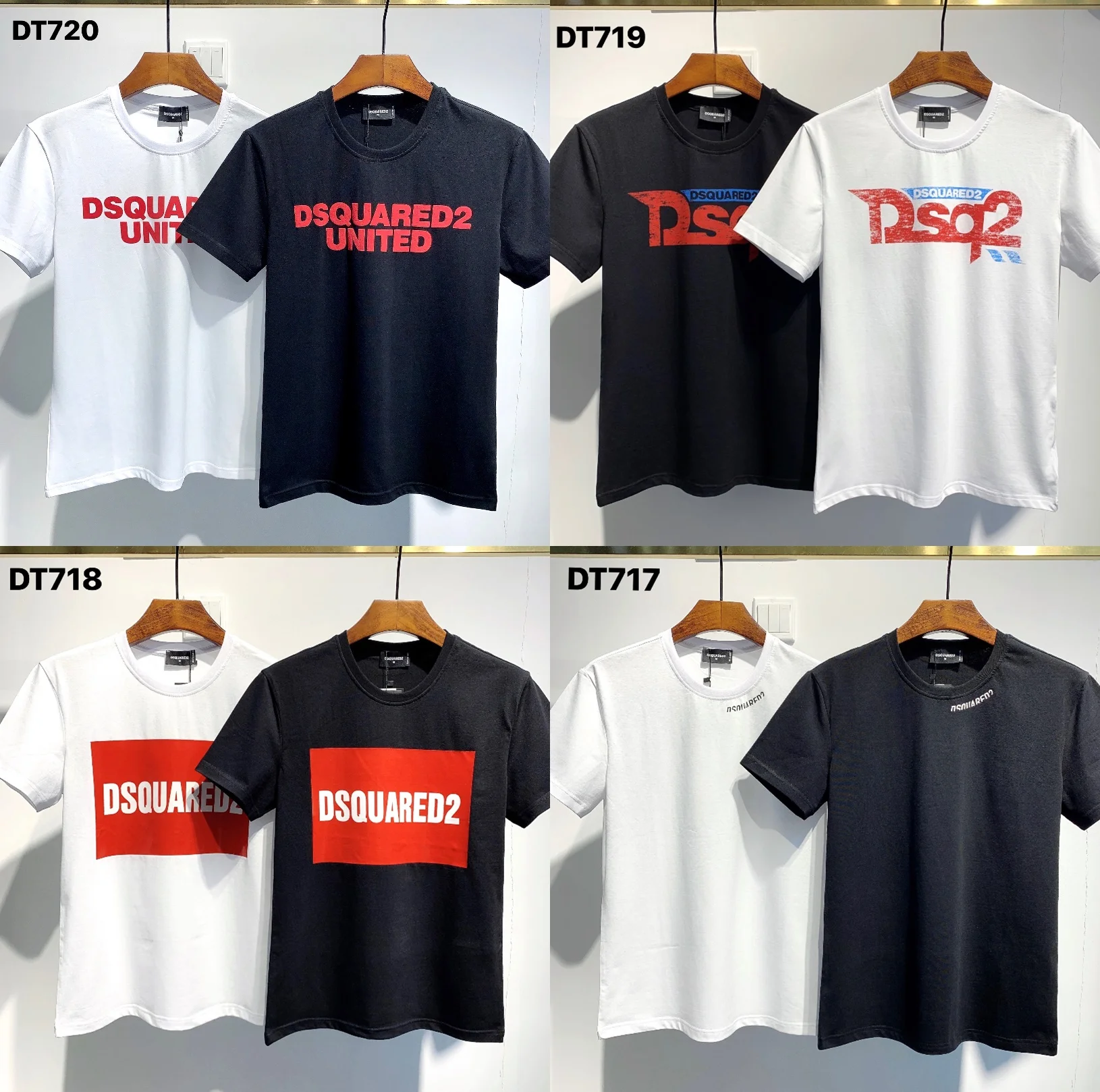 

Футболка с круглым вырезом и коротким рукавом для мужчин и женщин, хлопковая Повседневная футболка с принтом локомотивных букв 21 FW 1964 Dsquared2