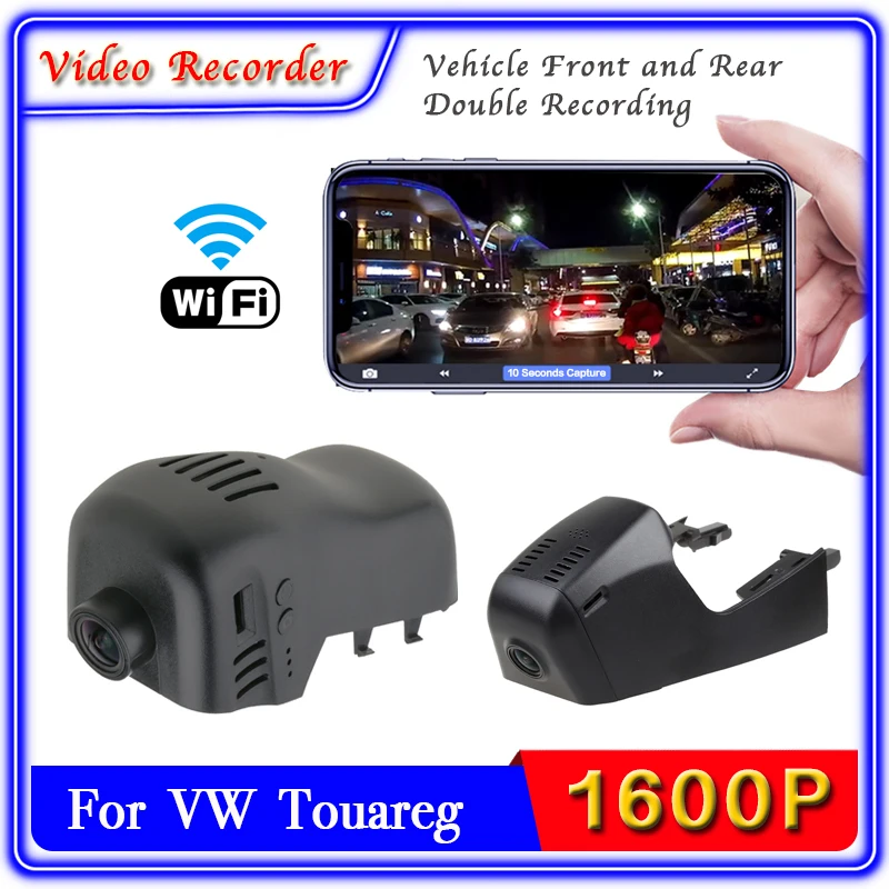 

Видеорегистратор для автомобиля Volkswagen VW Touareg 2010 ~ 2021, видеорегистратор DVR, видеорегистратор с двойной записью, Wi-Fi