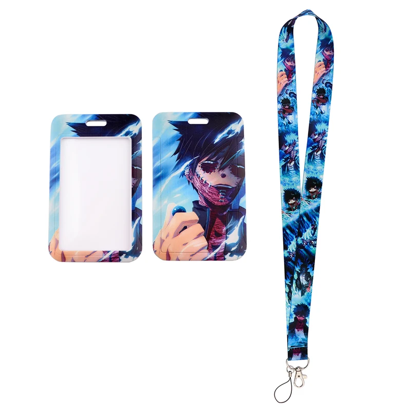 

MD1323 Japanese Anime My Hero School Lanyard For Keys Keychain ID Card Cover Pass Mobile Phone Badge Holder Key Ring Accessories