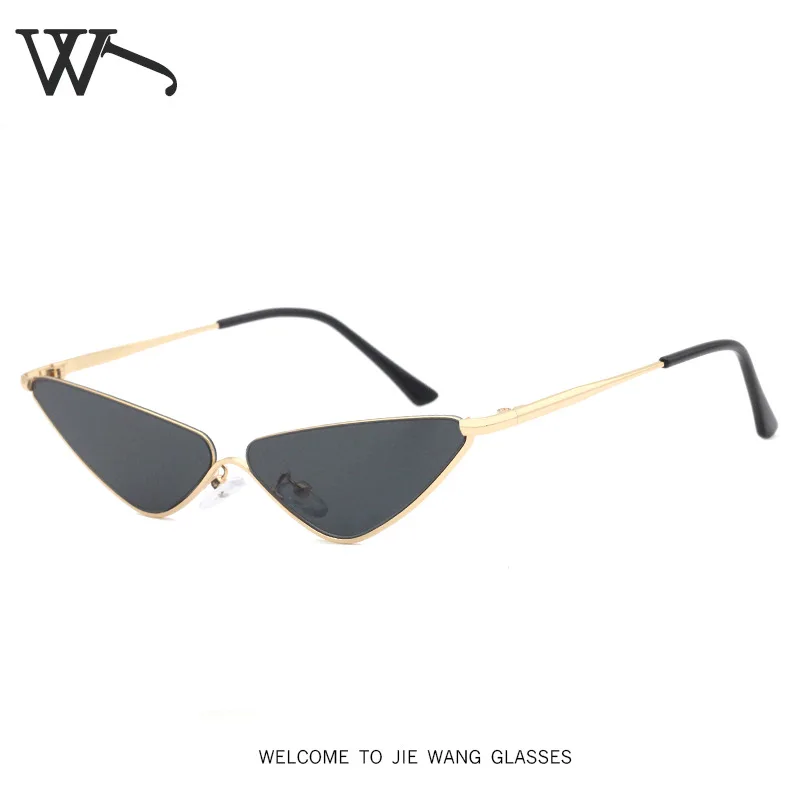 

Модные солнцезащитные очки кошачий глаз в стиле ретро с персонализированным брендовым дизайном мужские и женские солнцезащитные очки с треугольной оправой для пляжного отдыха UV400