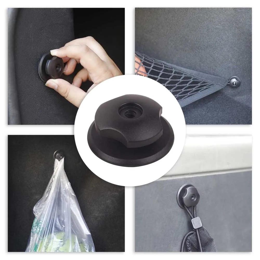 

4x Car Rear Trunk Cargo Net Storage Organizer Replacement Hooks Mount Universal High Quality And Durable Hook