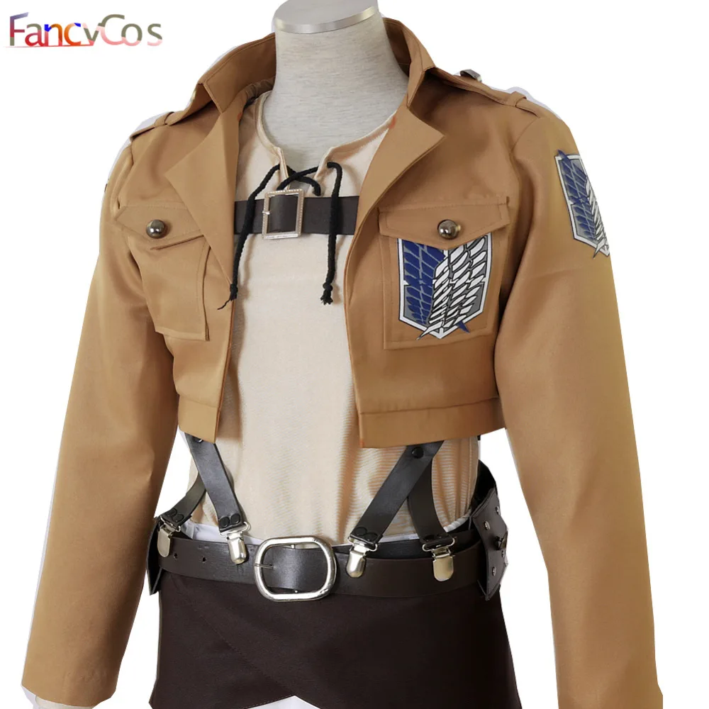 Костюмы на Хэллоуин для косплея по аниме атака Титанов (АОТ (Shingeki no Kyojin) Eren Jaeger