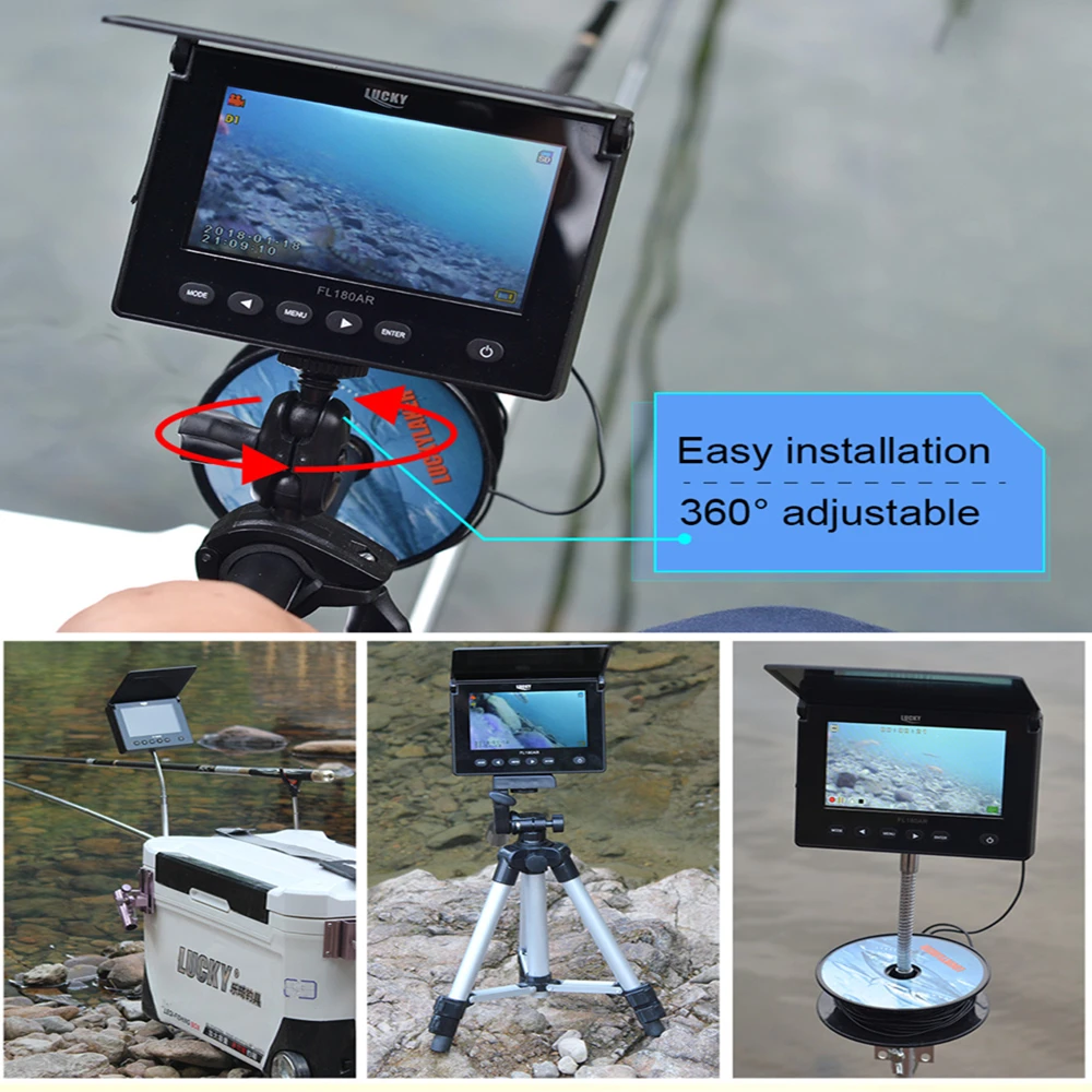 Товары для зимней рыбалки камера живой беспроводной рыболокатор наживки на 30 м