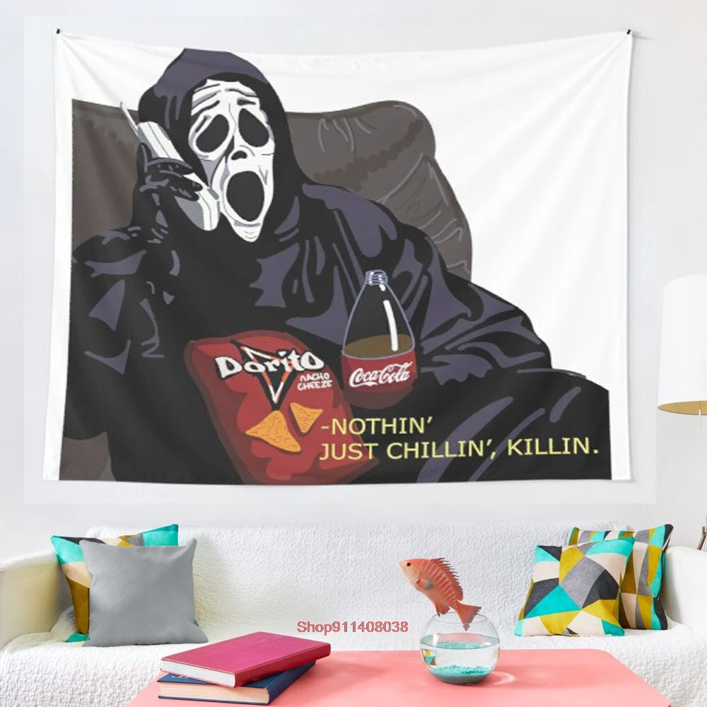 

Chillin Killin гобелен настенный гобелен для дома и общежития фантазия Декор