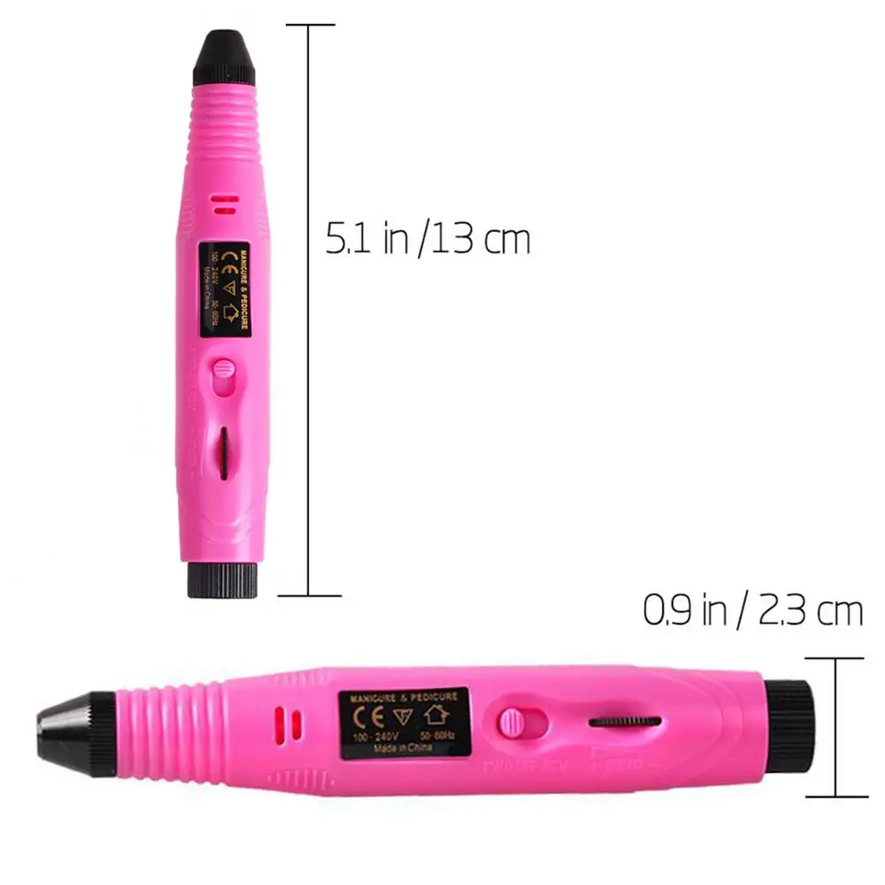 Сверление ногтей устройство для маникюра портативный набор инструментов
