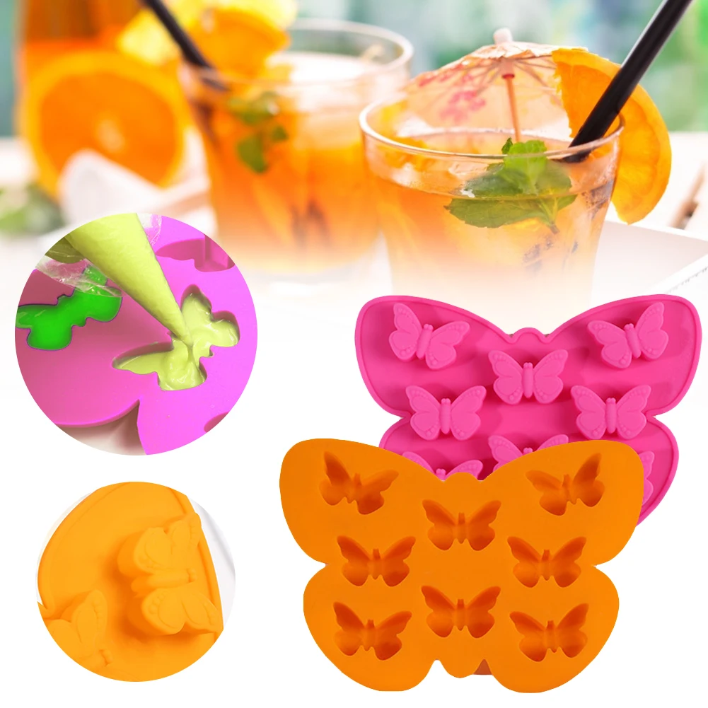 Бабочка силиконовые формы для выпечки аксессуары 3D DIY кондитерский шприц