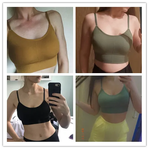 Женский бюстгальтер без косточек с вырезами подкладки 2021 | Женская одежда