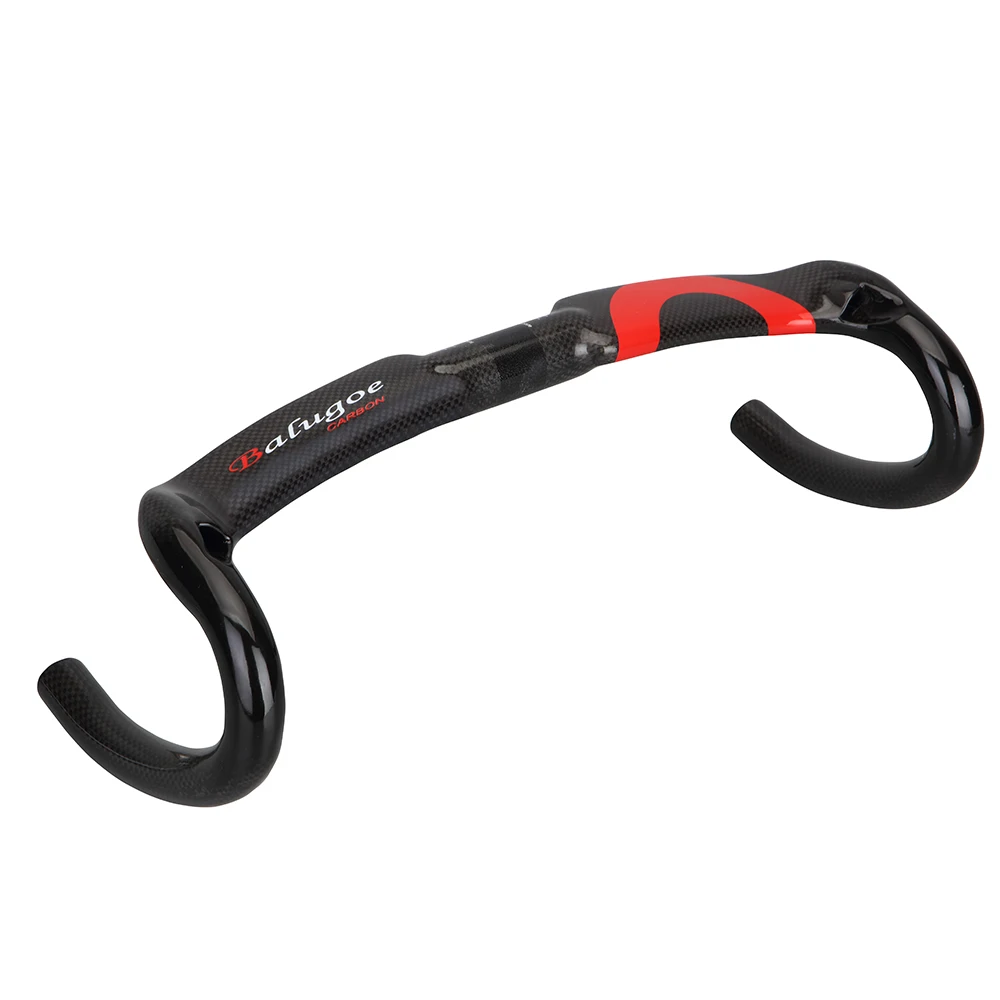 

Particle paint design Carbon full handlebar bent bar carbon fiber road bike handlebar 3K 40/42/44 cm Internal cable