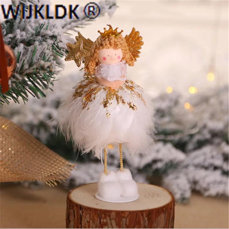 Украшения для рождества милый ангел кукла Рождественская елка украшения дома