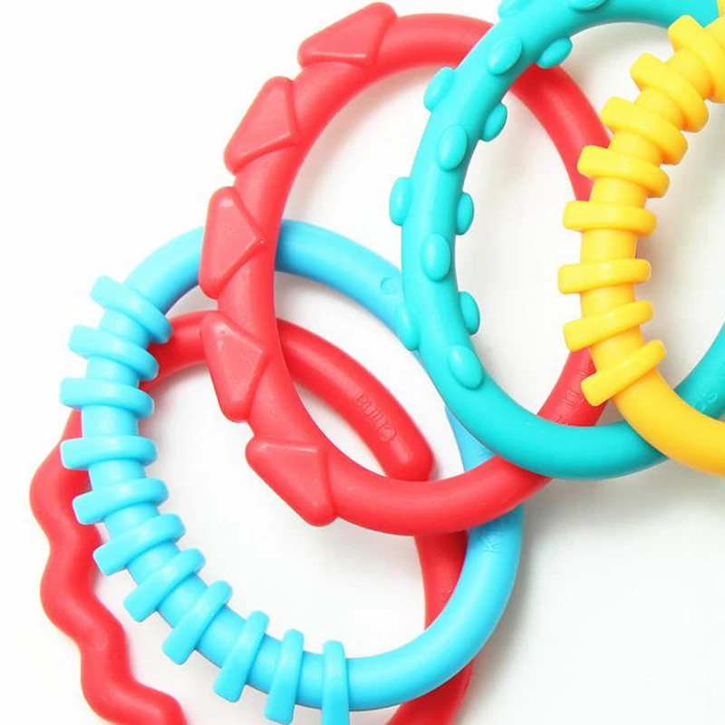 24 шт./пакет Радужное кольцо подключенное к ручке подвесная детская кровать карта